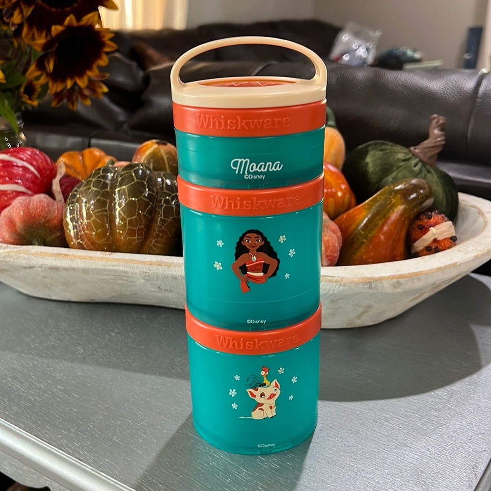 Disney Moana Snack Stack - Teal and Orange